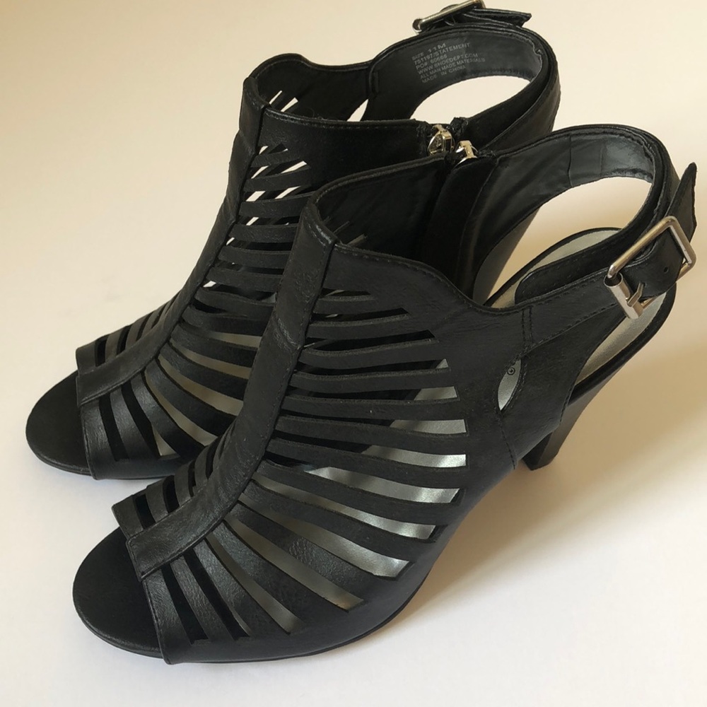 Strappy heels